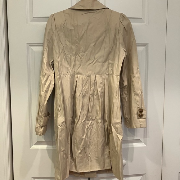 Impermeable trench coat womens size S - Picture 2 of 5